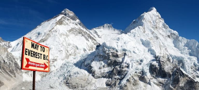 Everest Base Camp Nepal trek trail