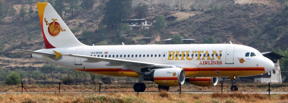 Bhutan Airlines Aircraft