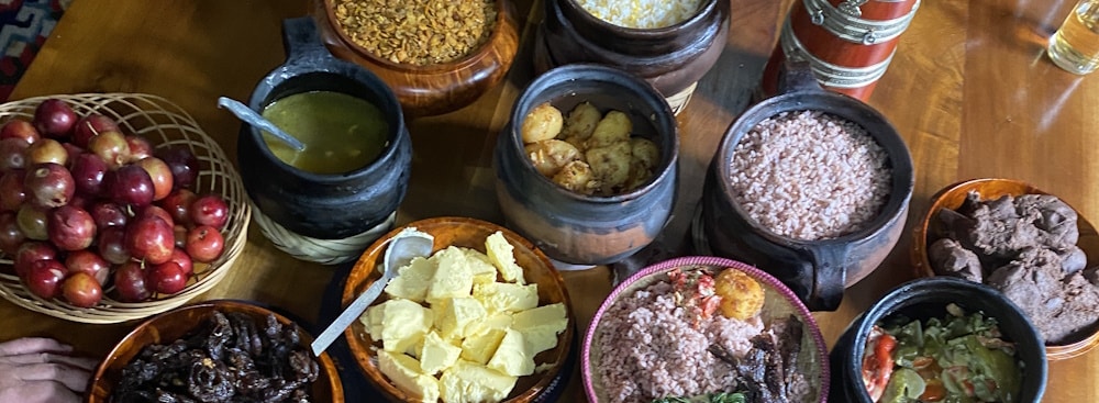 Typical Bhutanese cuisine you will enjoy during your visit to Bhutan.