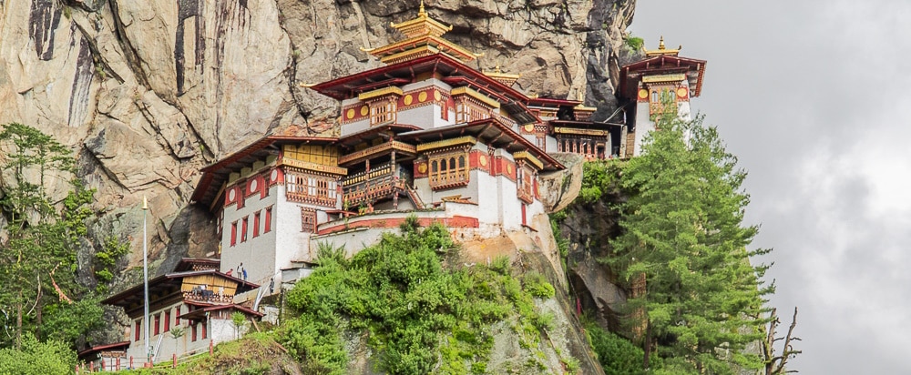 All our tours include the pilgrimage hike to iconic Taktsang Monastery in Paro. (tigers nest)