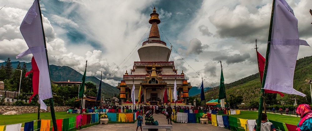 National Memorial Chorten which you will visit on this tour while in Thimphu.