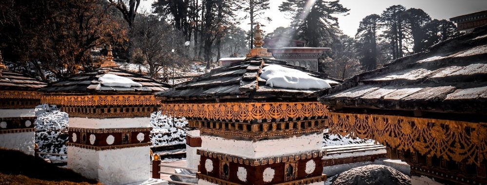 Dochu La Winter Bhutan